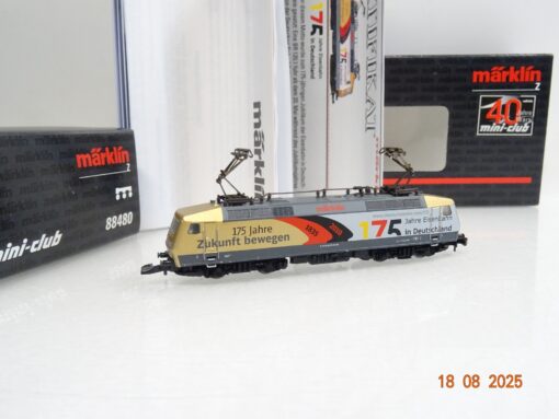 Märklin Mini-Club Z 88480 E-Lok BR 120 175 Jahre Zukunft neuwertig in OVP JL2369