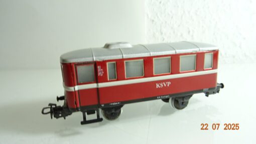 Märklin Primex H0 Beiwagen zum Schienenbus KSVP Blech RR2573 o.