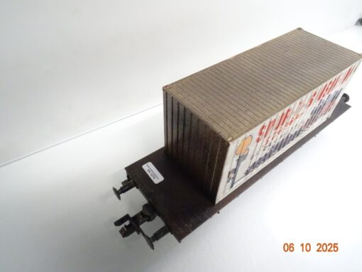 Märklin Spur 1 80014 Container Flachwagen siehe Foto PK1274 o. – Bild 3