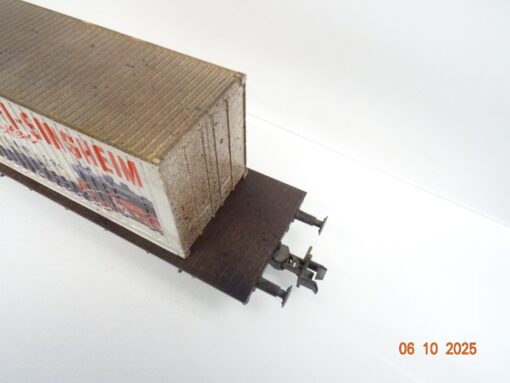 Märklin Spur 1 80014 Container Flachwagen siehe Foto PK1274 o. – Bild 4