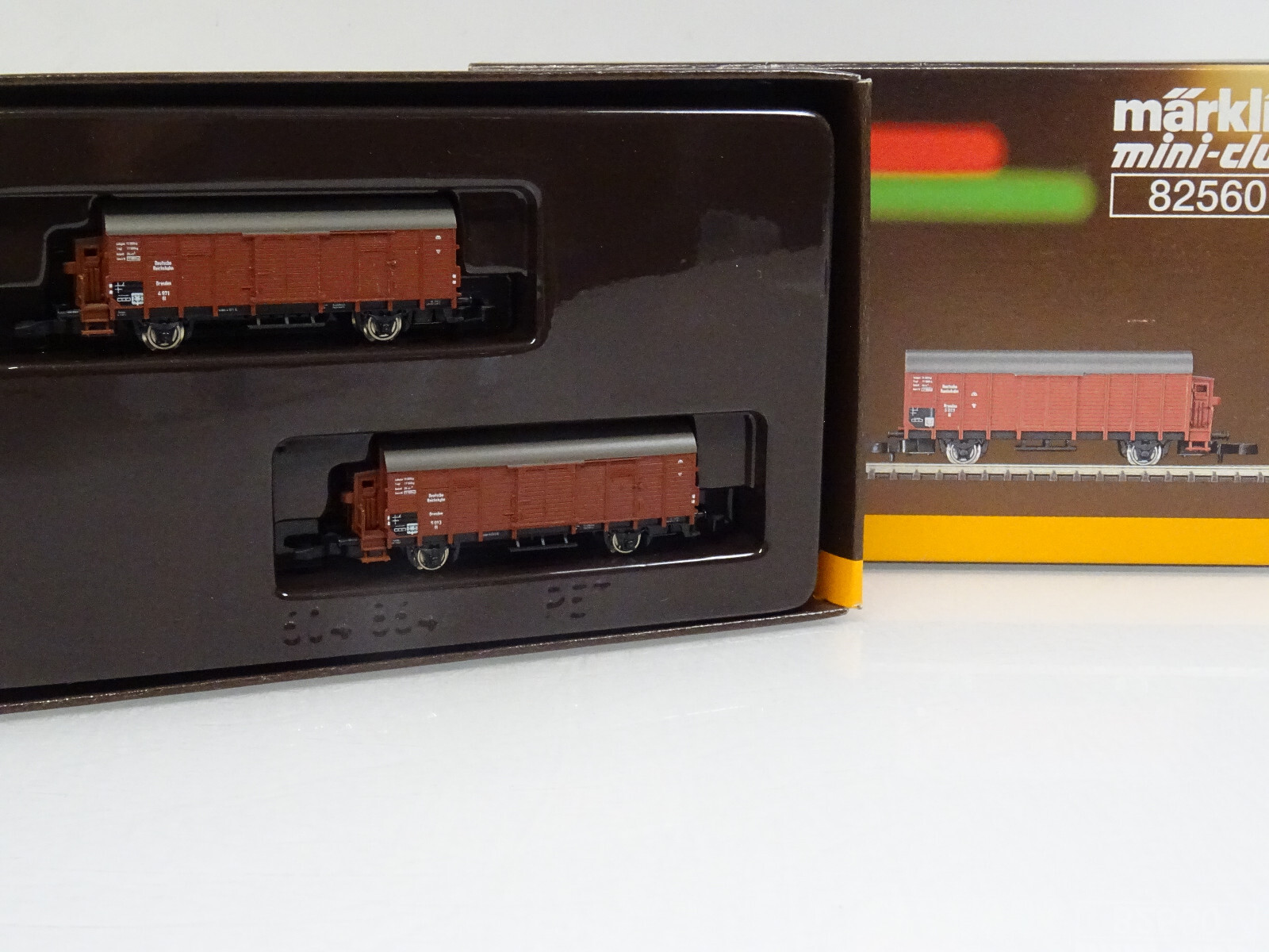Märklin Z 82560 Güterwagen-Set 2tlg. der DRG neuwertig in OVP LE4178
