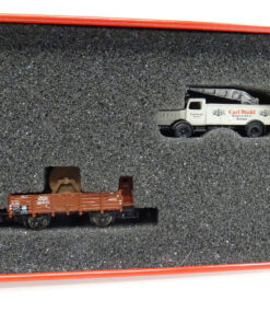 Märklin Z Museumswagen 2003 Güterwagen mit Kranwagen Carl Stahl in OVP LE4158