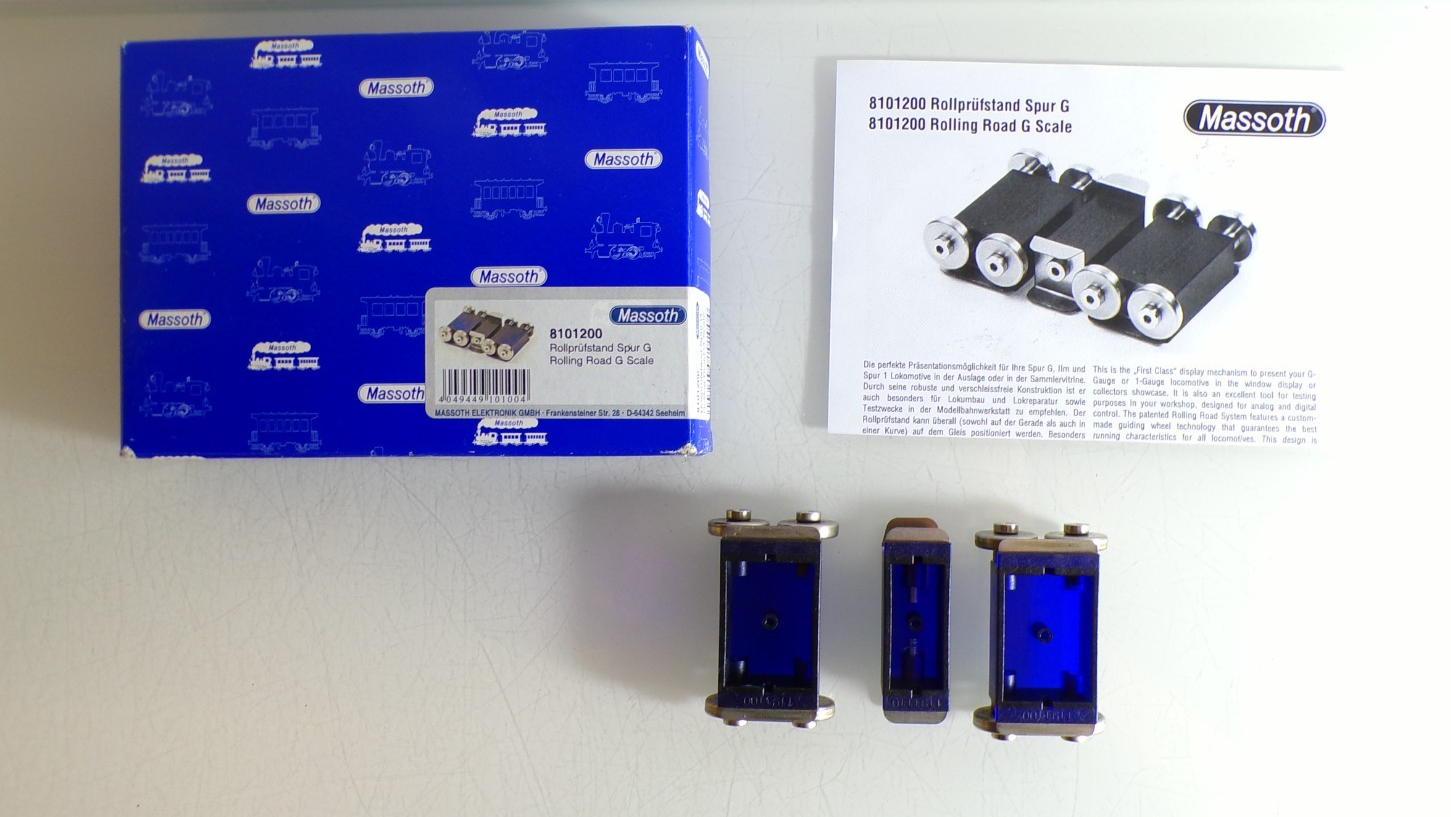 Massoth Spur G 8101200 Rollenprüfstand siehe Foto in OVP PK2289
