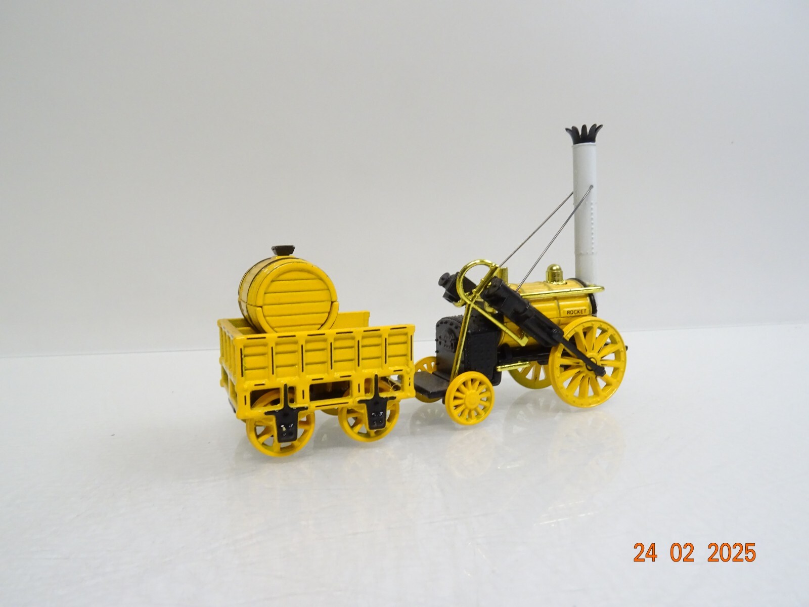 Matchbox YAS01-M Historische Dampflok Rocket in OVP LE8917 – Bild 3