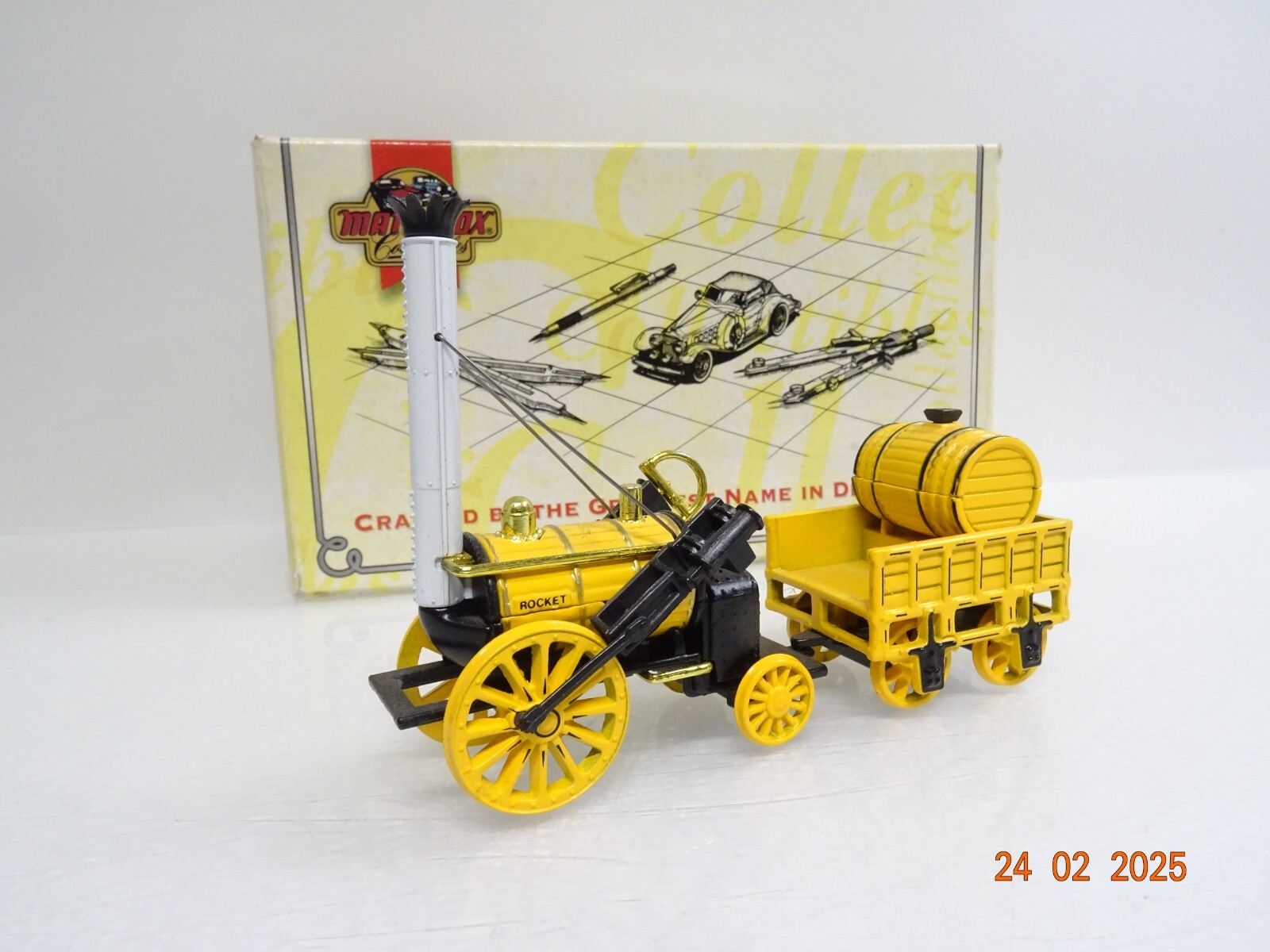 Matchbox YAS01-M Historische Dampflok Rocket in OVP LE8917