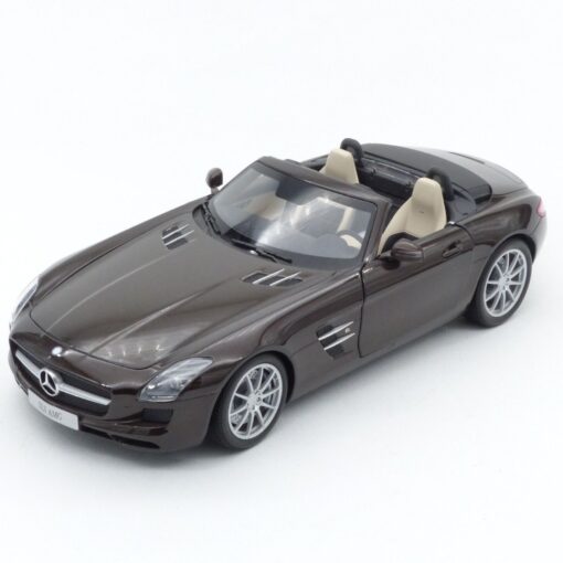 Minichamps 1:18 MB SLS 6.3 AMG Roadster metallic, siehe Bilder o. EX439 – Bild 3