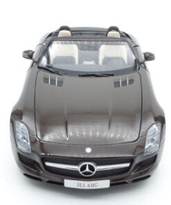 Minichamps 1:18 MB SLS 6.3 AMG Roadster metallic, siehe Bilder o. EX439