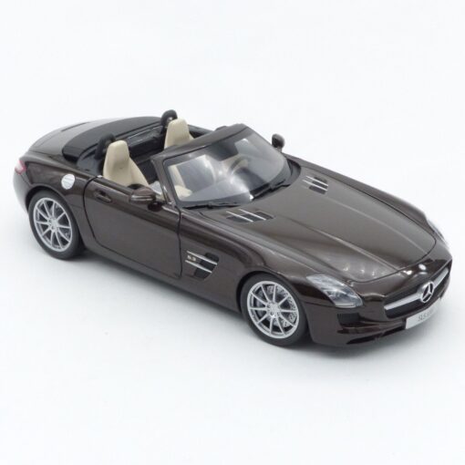 Minichamps 1:18 MB SLS 6.3 AMG Roadster metallic, siehe Bilder o. EX439 – Bild 4