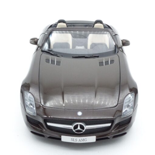 Minichamps 1:18 MB SLS 6.3 AMG Roadster metallic, siehe Bilder o. EX439