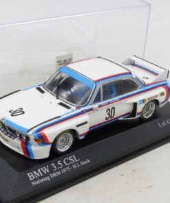Minichamps 1:43 430752930 BMW 3.5 CSL #30 H.J. Stuck in PC-Box EX8333
