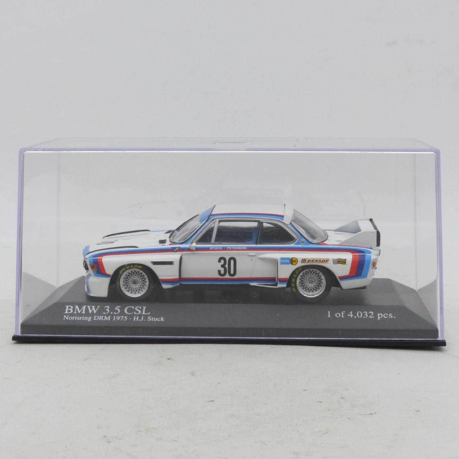 Minichamps 1:43 430752930 BMW 3.5 CSL #30 H.J. Stuck in PC-Box EX8333 – Bild 4