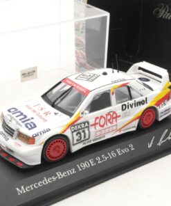 Minichamps 1:43 Mercedes 190 E Evo 2 A. Bernhard #31 in OVP RA9497