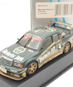 Minichamps 1:43 Mercedes 190 Evo 2 DTM 1993 J. v. Ommen #4 Diebels in OVP RA9381
