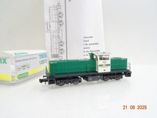 Minitrix N 12572 Diesellok MaK der R4C mit DSS in OVP JL2491