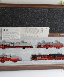 Minitrix N 12701 40 Jahre Dampflok-Set 4tlg. unbespielt in OVP LE4957