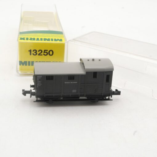 Minitrix N 13250 Güterzug-Begleitwagen der DR in OVP RR3536 – Bild 3
