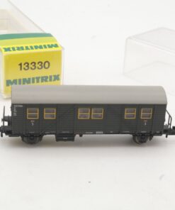 Minitrix N 13330 Behelfsreisezugwagen 3. klasse der DB in OVP RR5725