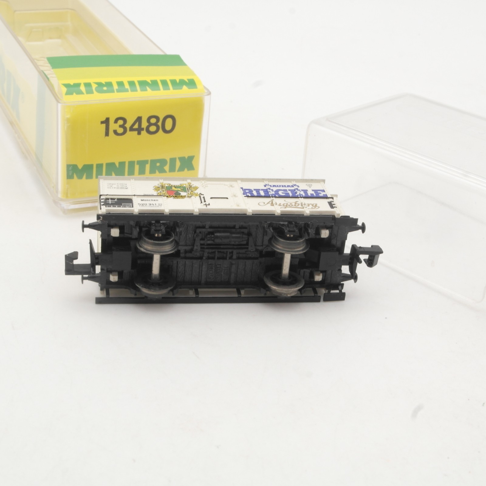 Minitrix N 13480 Güterwagen Riegele der DRG in OVP RR5342 – Bild 4