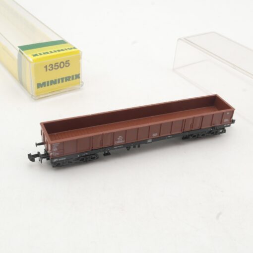 Minitrix N 13505 Hochbordwagen der DB in OVP RR3530 – Bild 3