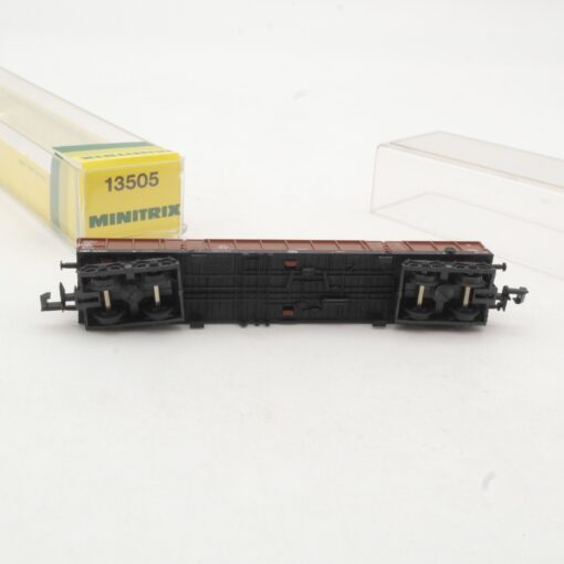 Minitrix N 13505 Hochbordwagen der DB in OVP RR3530 – Bild 4