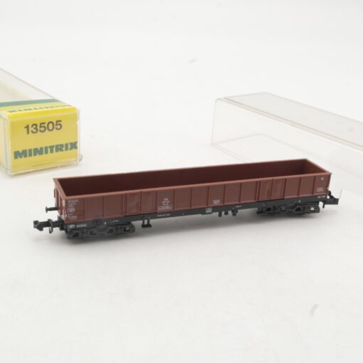 Minitrix N 13505 Hochbordwagen der DB in OVP RR3530