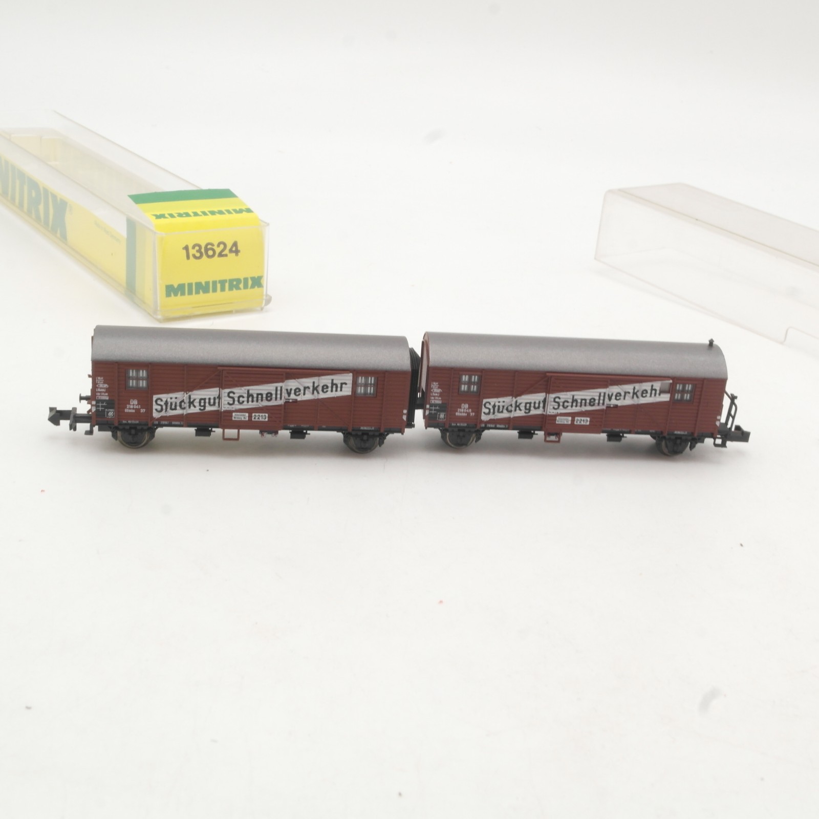 Minitrix N 13624 Leig-Einheit Stückgut Schnellverkehr in OVP RR5700 – Bild 3