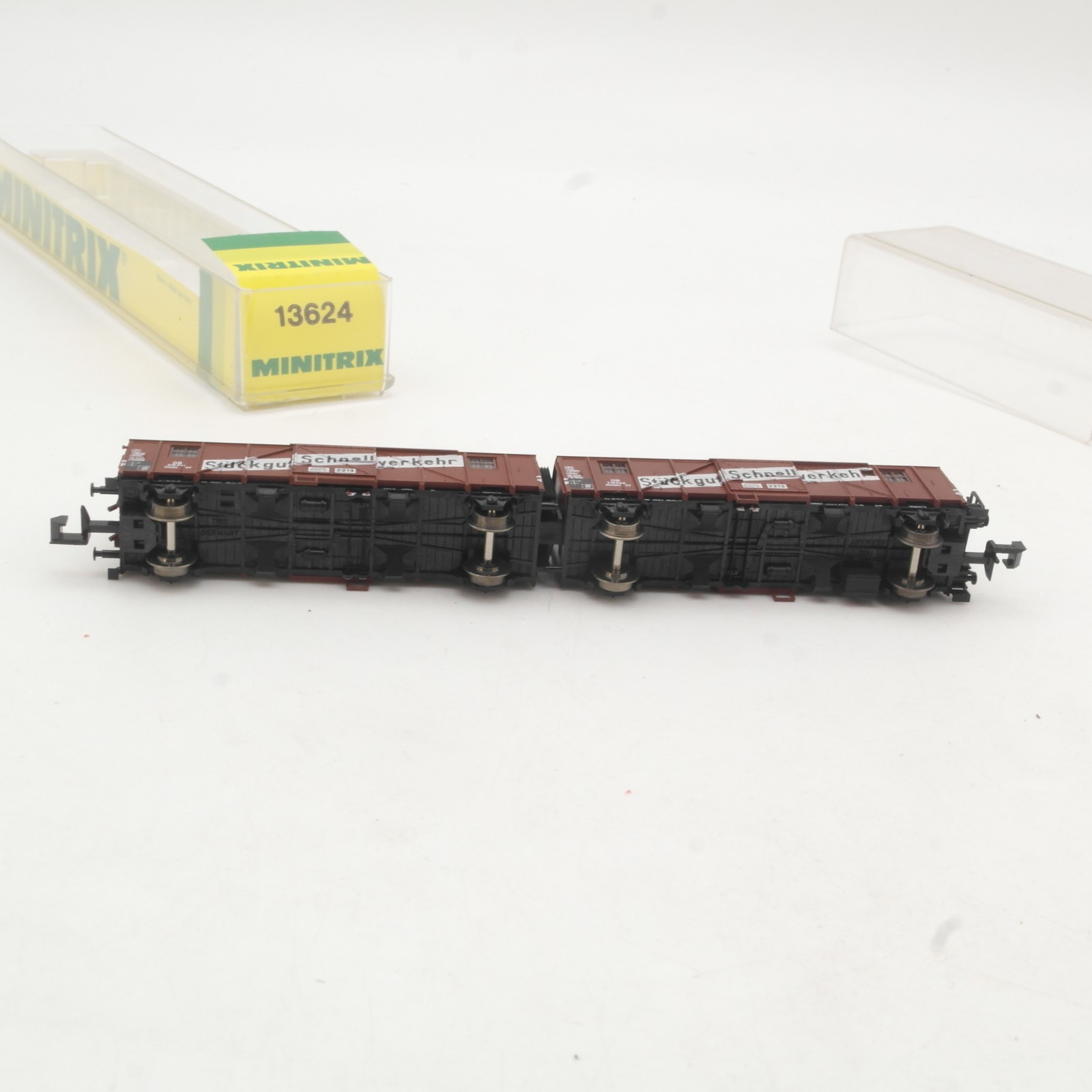 Minitrix N 13624 Leig-Einheit Stückgut Schnellverkehr in OVP RR5700 – Bild 4