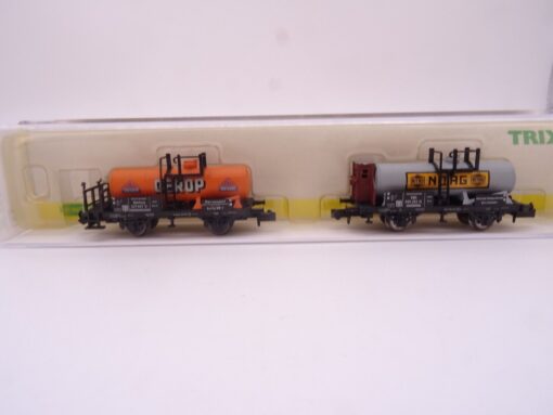 Minitrix N 15053 Kesselwagen Set 2-teilig in OVP QR5306 – Bild 3