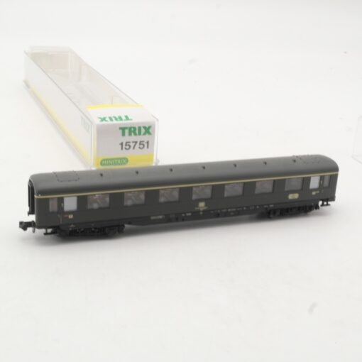 Minitrix N 15751 Schürzenwagen 1. Klasse der DB in OVP RR532 – Bild 3