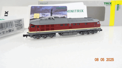 Minitrix N 16234 Diesellok BR 132 372-4 der DR Sound Digital in OVP JL616