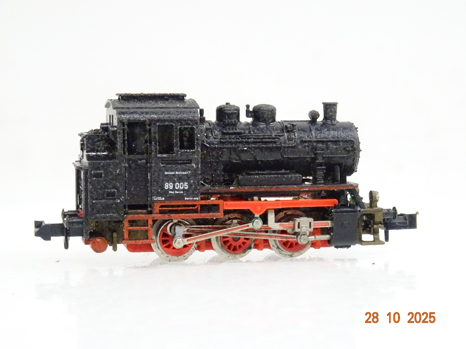 Minitrix N 2043 Dampflok BR 89 005 der DR JL3847 o. – Bild 3