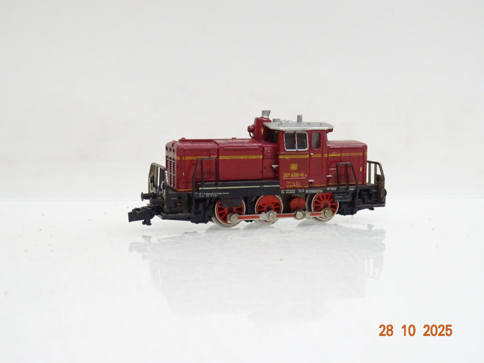 Minitrix N 2064 Diesellok BR 261 626-6 der DB Dummy ohne Antrieb JL3946 o.