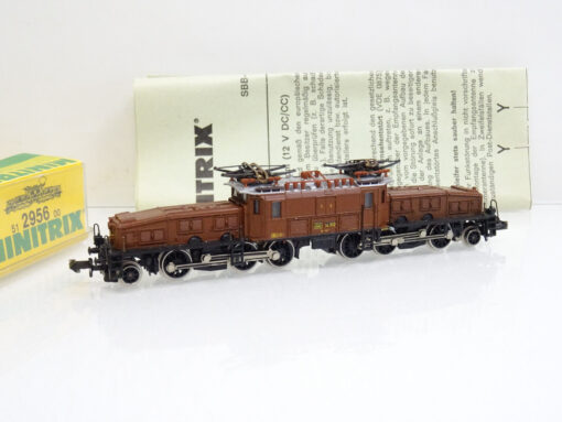 Minitrix N 2956 Schweiz E-Lok Ce 6/8 III Krokodil der SBB in OVP LE2965