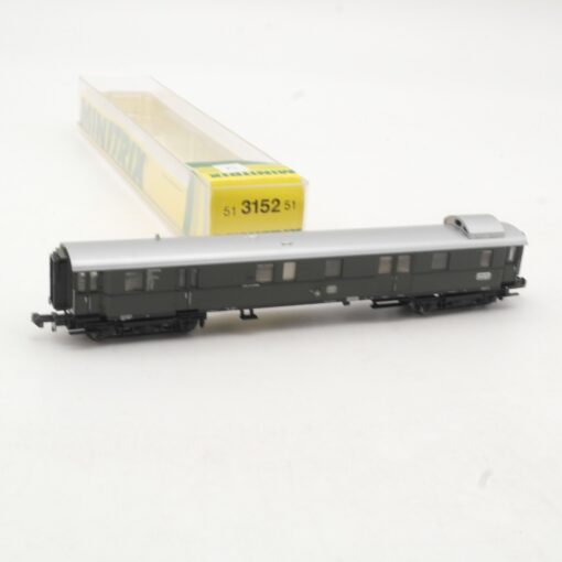Minitrix N 51 3152 51 Gepäckwagen Post der DB in OVP RR525 – Bild 3