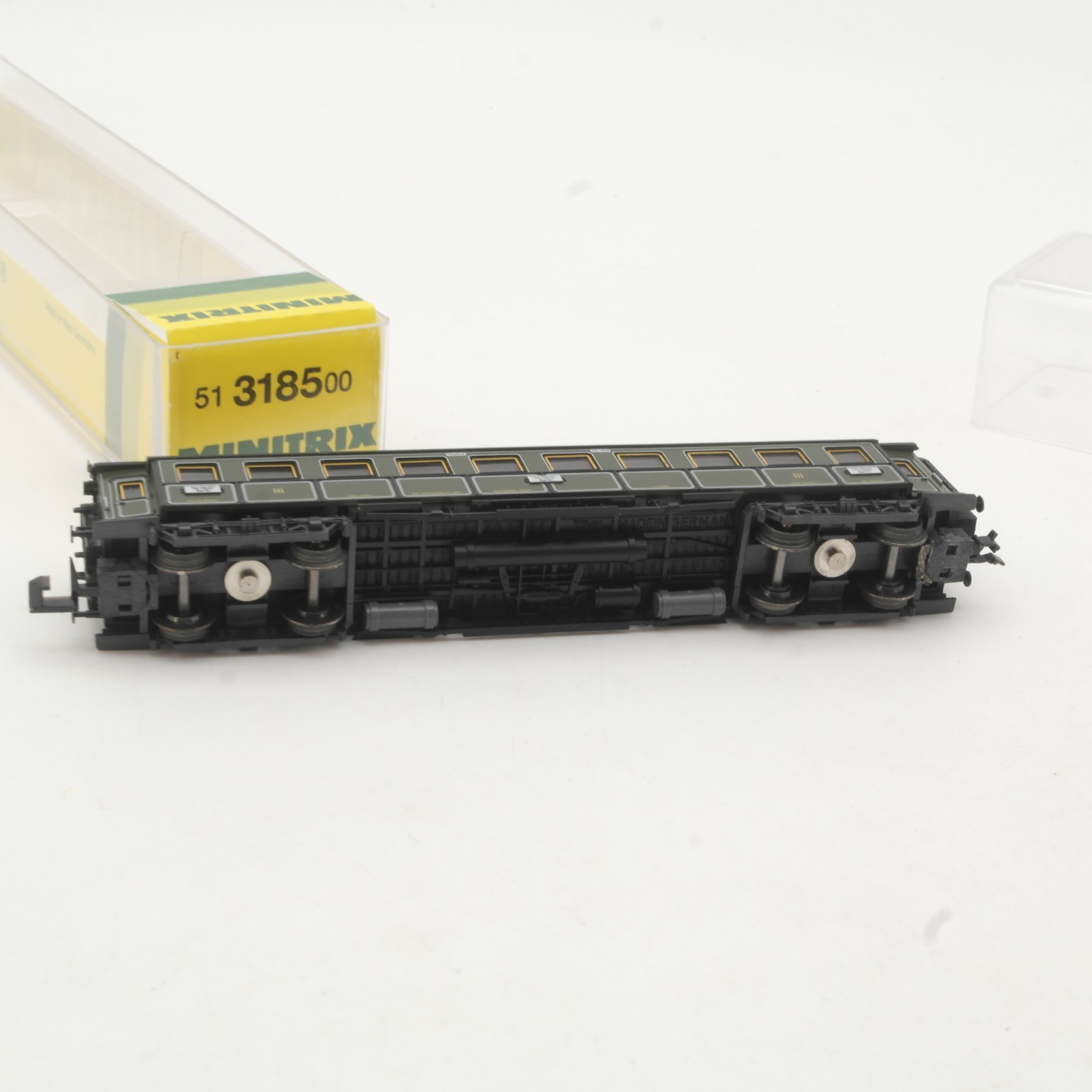 Minitrix N 51 3185 00 Schnellzugwagen der K.Bay.Sts.B. in OVP RR5320 – Bild 3