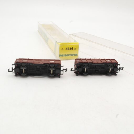 Minitrix N 51 3524 00 Set Kokswagen der DB 2 Stück in OVP RR3913 – Bild 4