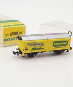Minitrix N 51 3530 83 Hubschiebedachwagen Spielwarenmesse in OVP RR22