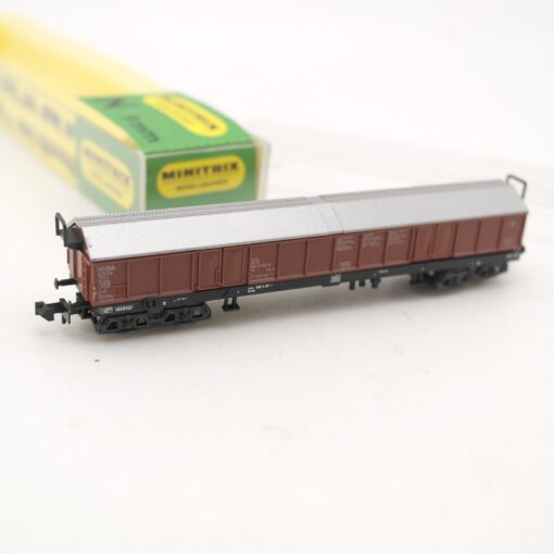 Minitrix N Hubschiebedachwagen 580 0 001-5 der DB in EVP RR2094