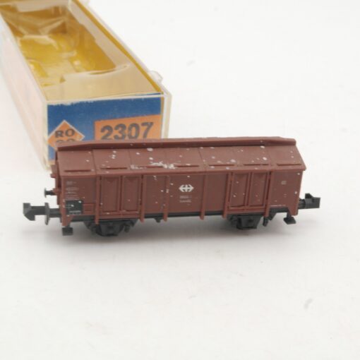 Minitrix N Klappdeckelwagen 3500 der SNCF in EVP RR3961 – Bild 3
