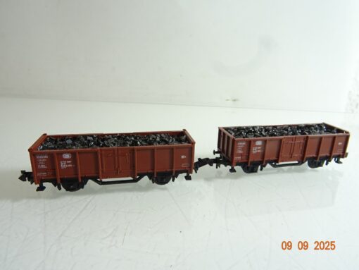 Minitrix N Set 13607 Güterwagen mit Ladung RR3442 o. – Bild 3