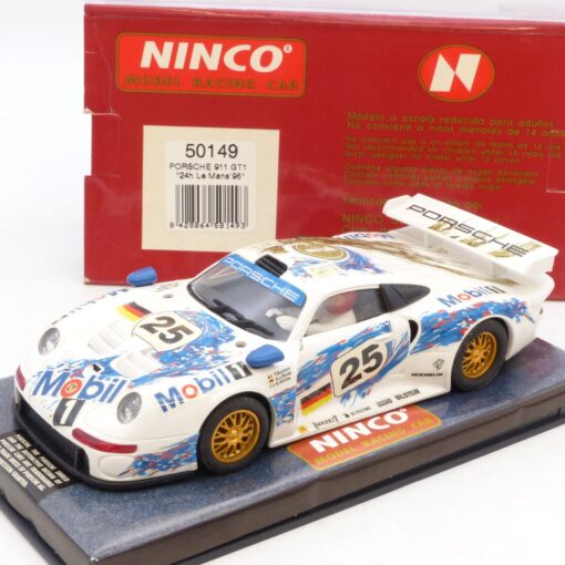 Ninco Nr.: 50149 Porsche 911 GT1 24h Le Mans ´96 #25, in OVP EB8860