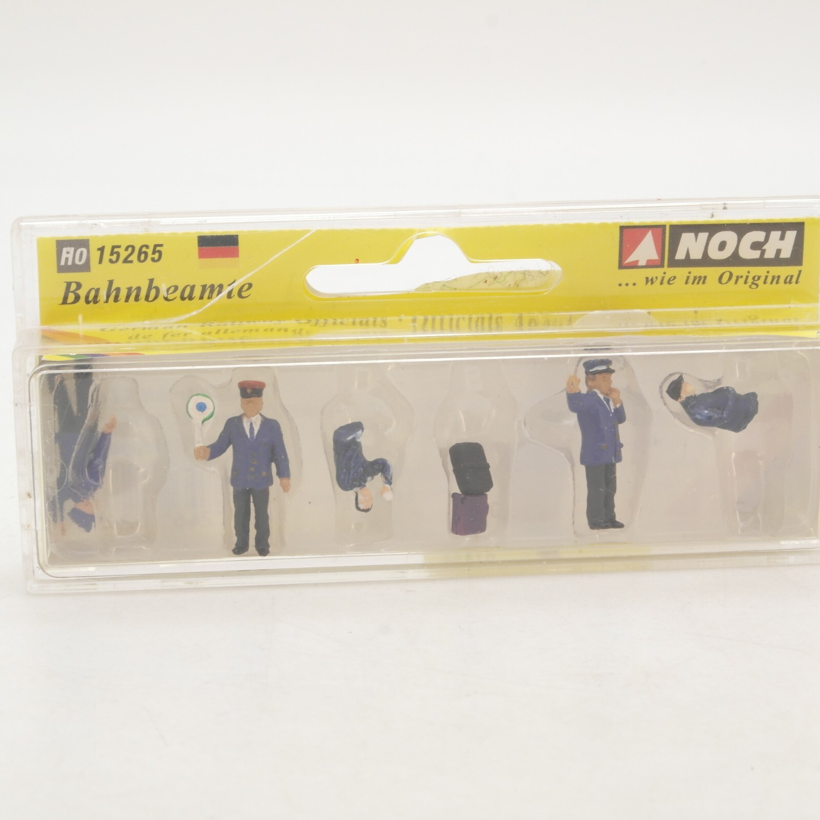 Noch H0 15265 Bahnbeamte 5 Figuren + Koffer in OVP RG7533