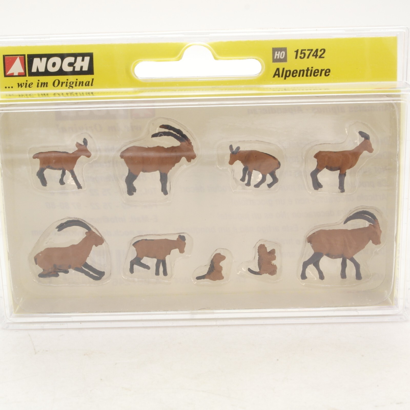 Noch H0 15742 Alpentiere, neuwertig in OVP RG6493