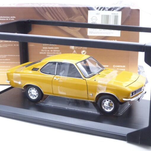 Norev 1:18 183620 Opel Manta A 1971 ockergelb in OVP EX5723 – Bild 7