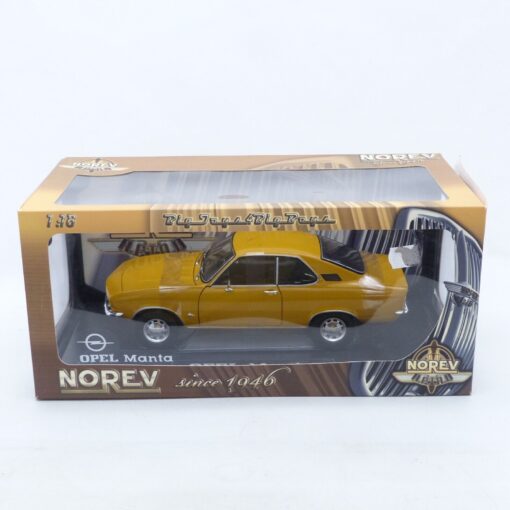Norev 1:18 183620 Opel Manta A 1971 ockergelb in OVP EX5723 – Bild 8