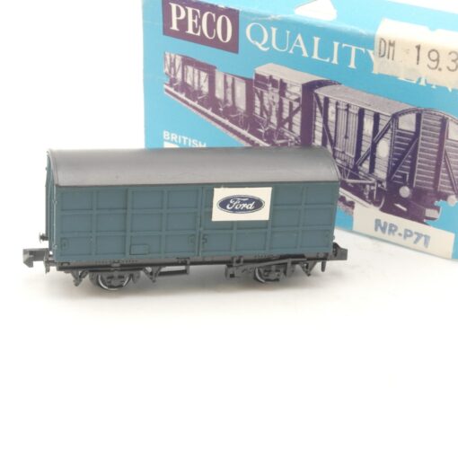Peco N NR-P71 gedeckter Güterwagen Ford in OVP RR4145