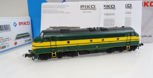 Piko H0 52495 AC Diesellok Rh 202 007 Nohab der SNCB Sound Digital in OVP LE2412