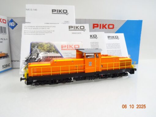 Piko H0 52842 Italien Diesellok D.145.2018 der FS Sound Digital in OVP JL3356