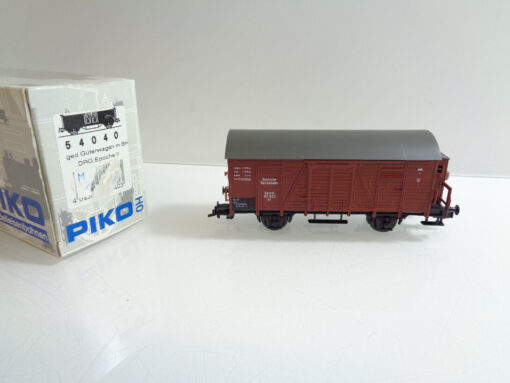 Piko H0 54040 gedeckter Güterwagen mit Brsh. der DRG Ep.II in OVP AR5260