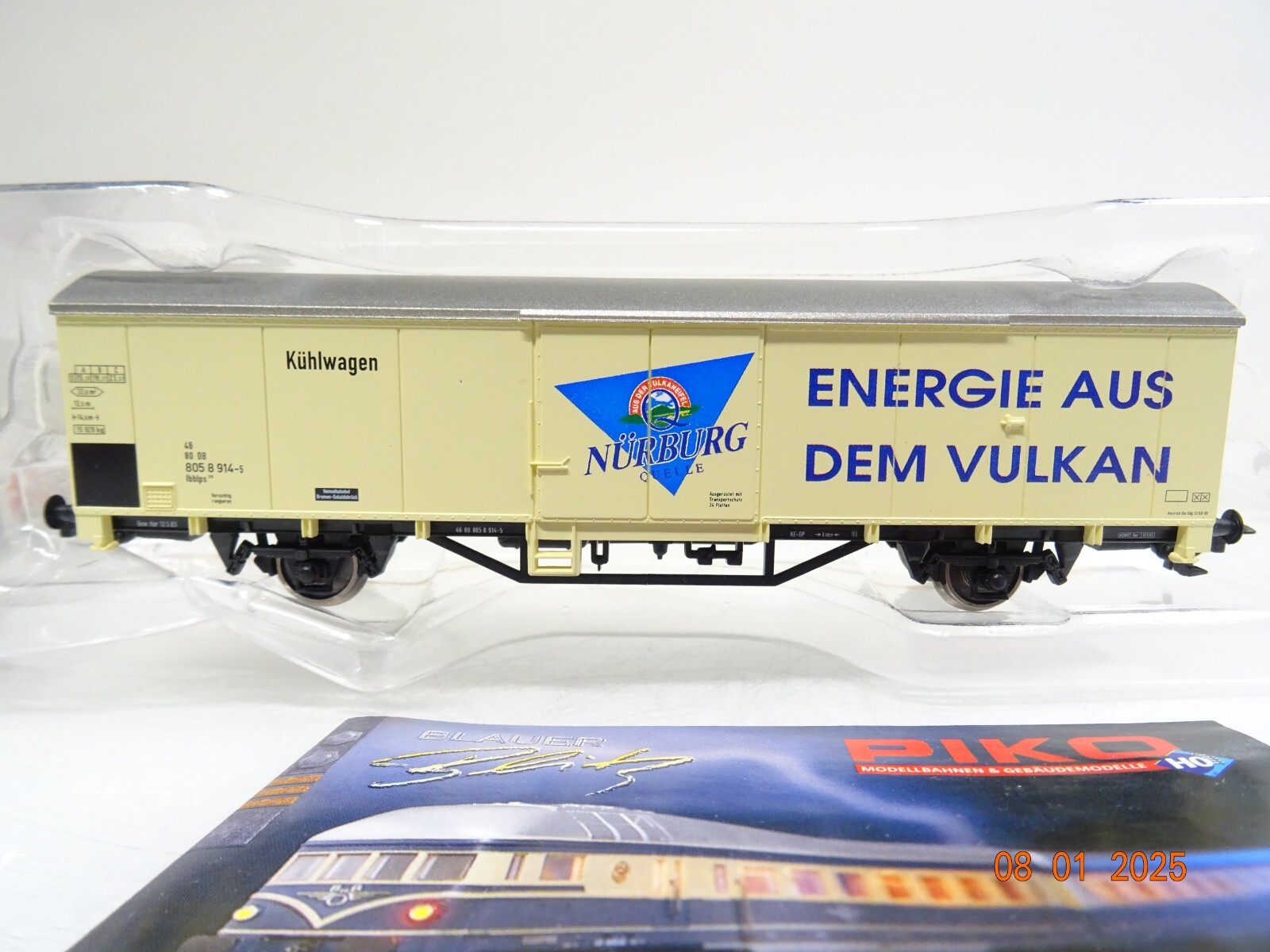 Piko H0 54073 Kühlwagen Nürburg Quelle der DB in OVP PR5167 – Bild 3
